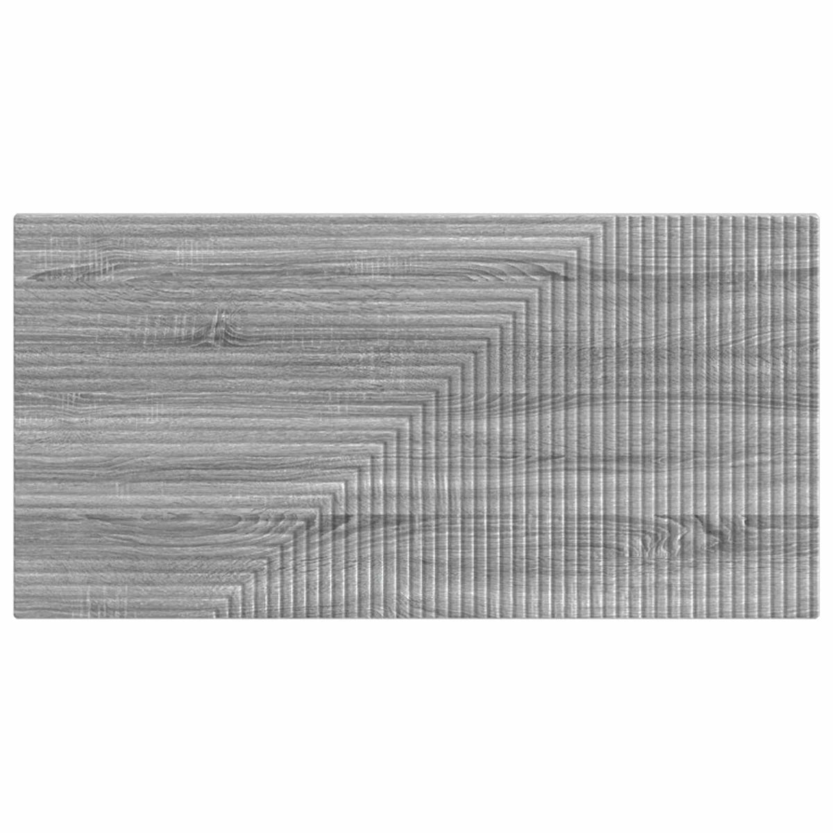 Wall-Mounted Headboard HAARLEM Grey Sonoma Engineered Wood