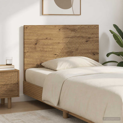 Wall-Mounted Headboard HAARLEM Artisan Oak Engineered Wood