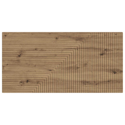 Wall-Mounted Headboard HAARLEM Artisan Oak Engineered Wood