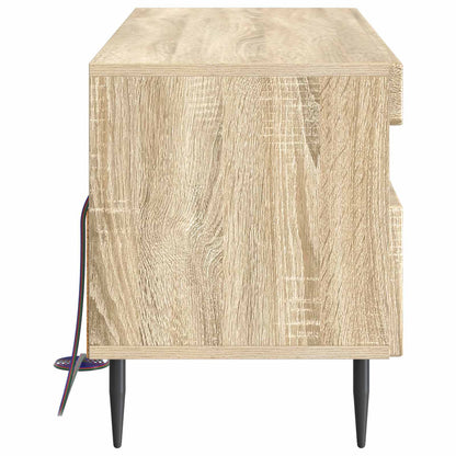 LED TV Cabinet Sonoma Oak Engineered Wood