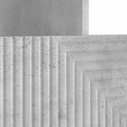 LED TV Cabinet Concrete Grey Engineered Wood