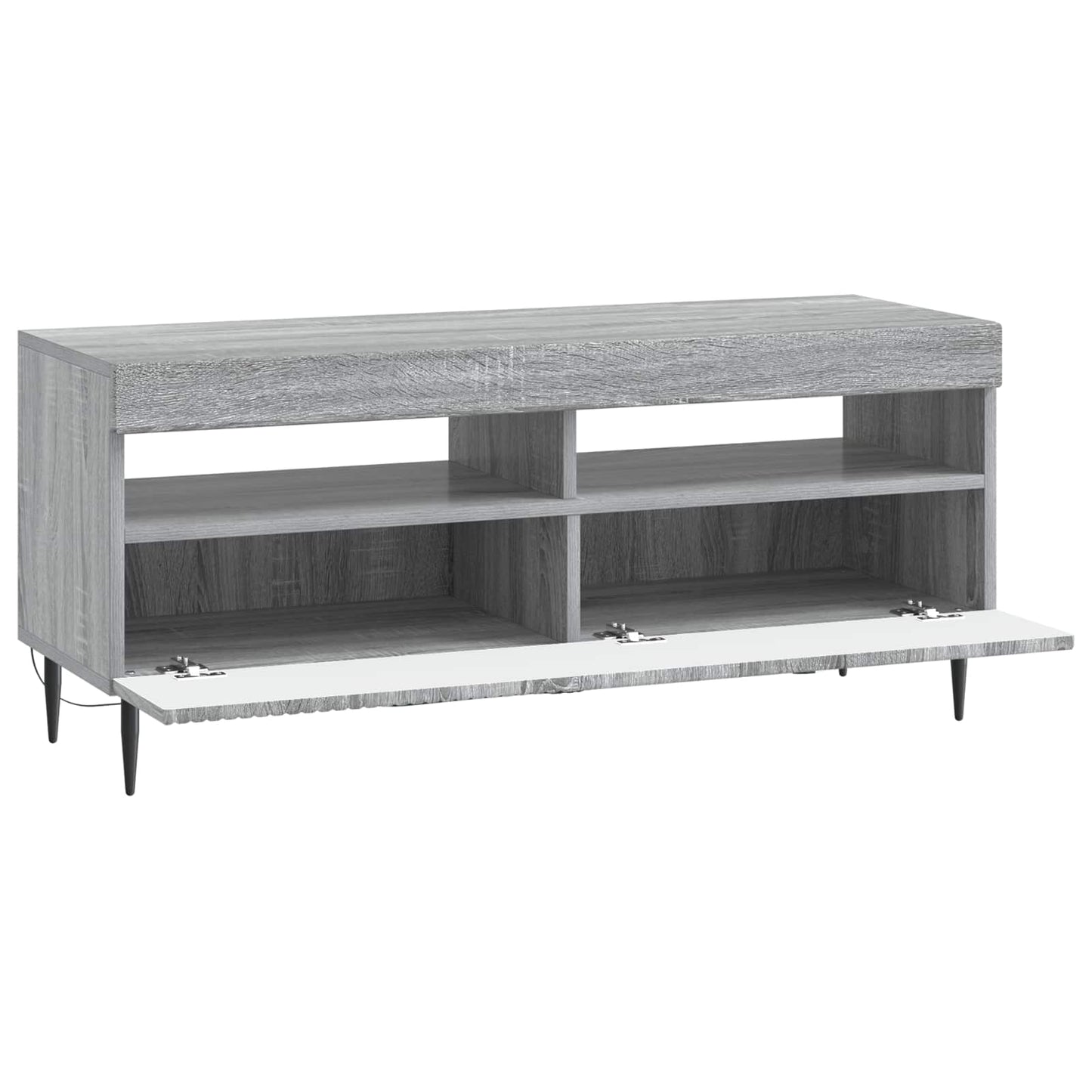 LED TV Cabinet Grey Sonoma Engineered Wood