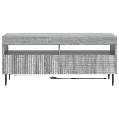 LED TV Cabinet Grey Sonoma Engineered Wood