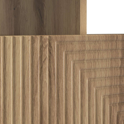LED TV Cabinet Artisan Oak Engineered Wood