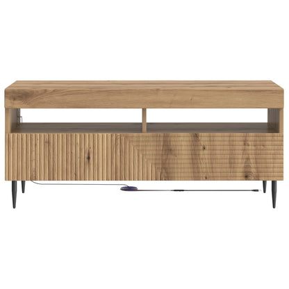 LED TV Cabinet Artisan Oak Engineered Wood