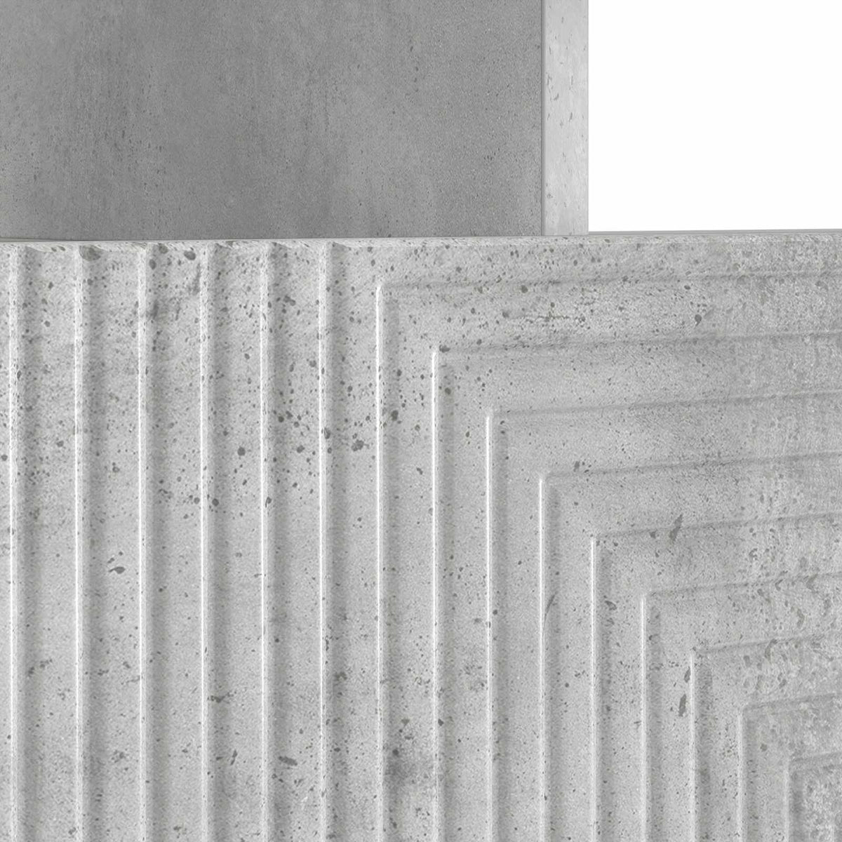 LED TV Cabinet Concrete Grey Engineered Wood