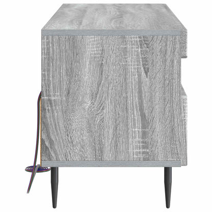 LED TV Cabinet Grey Sonoma Engineered Wood