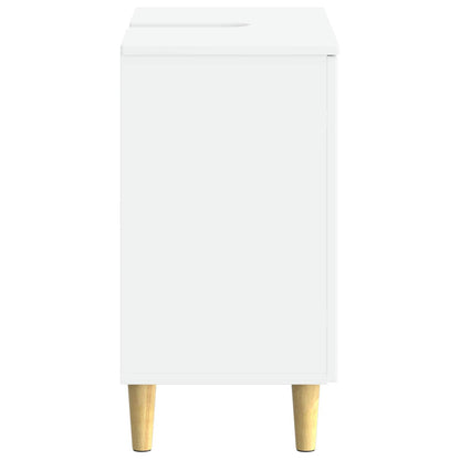 Bathroom Sink Cabinet DELFT White 59.5 x 31.5x 59 cm