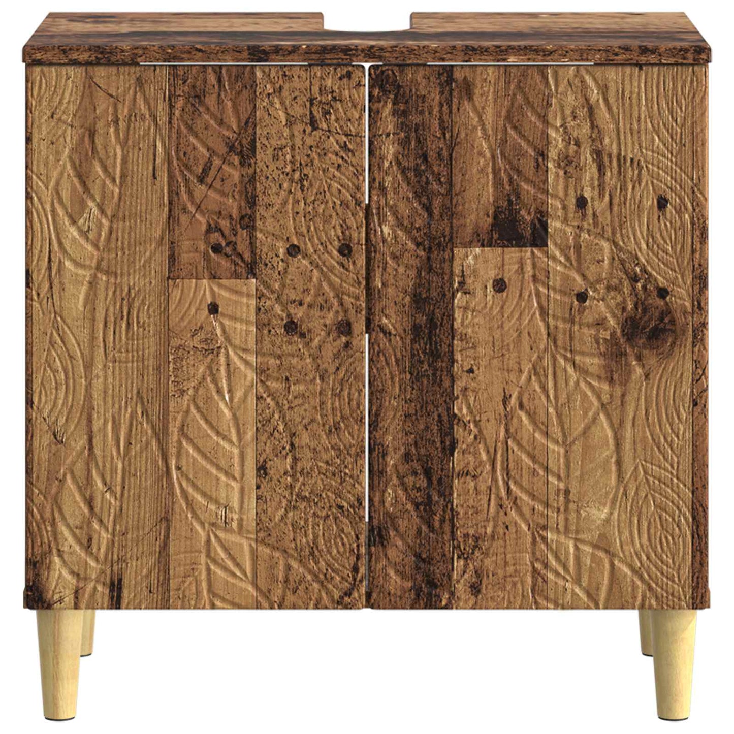 Bathroom Sink Cabinet DELFT Old Wood 59.5 x 31.5x 59 cm