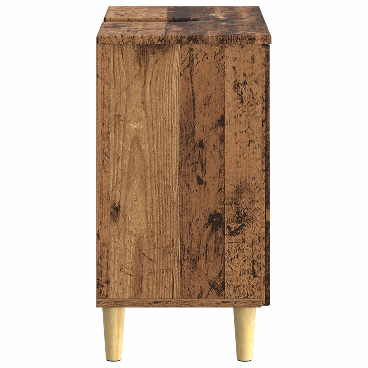 Bathroom Sink Cabinet DELFT Old Wood 59.5 x 31.5x 59 cm