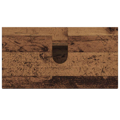 Bathroom Sink Cabinet DELFT Old Wood 59.5 x 31.5x 59 cm