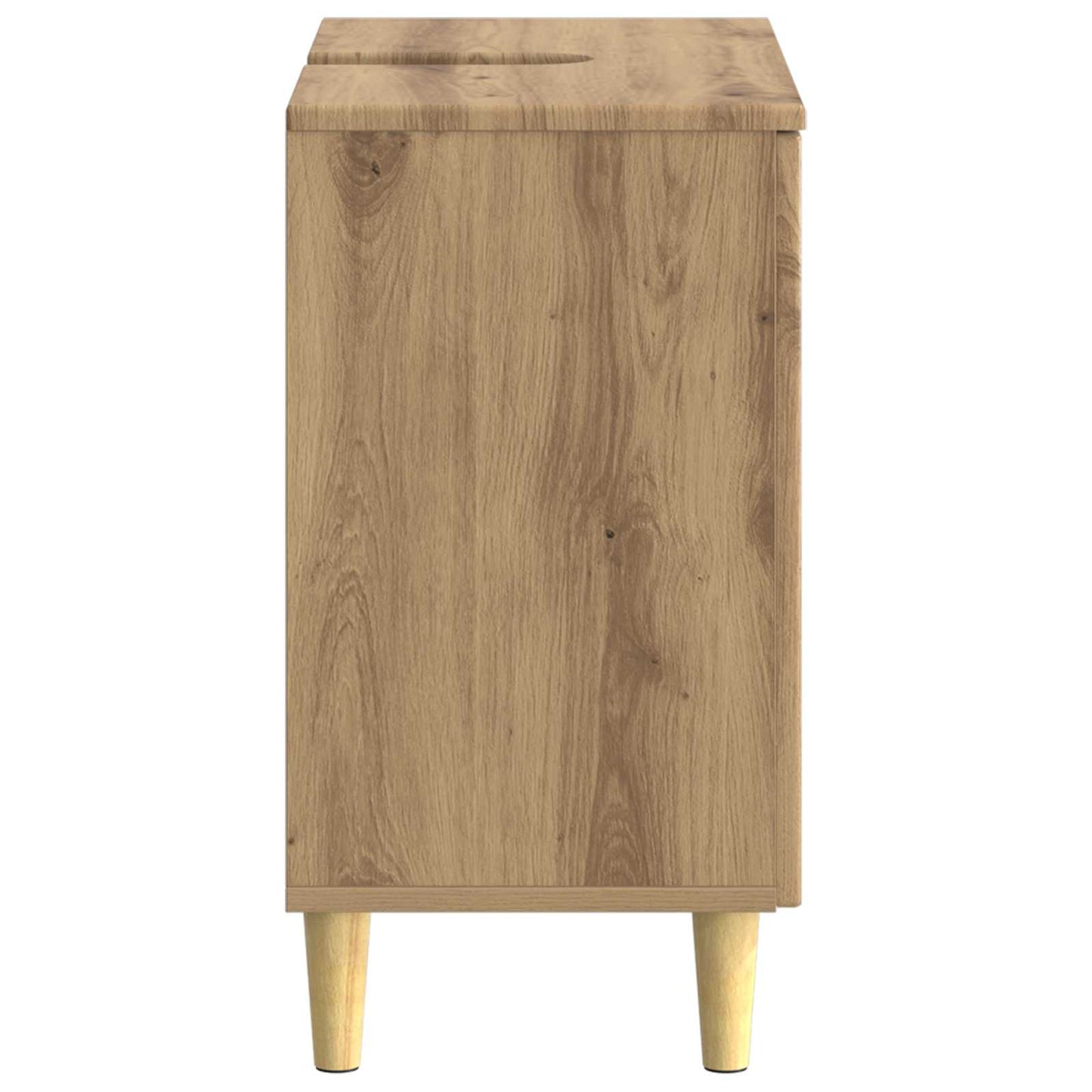 Bathroom Sink Cabinet DELFT Artisan Oak 59.5 x 31.5x 59 cm
