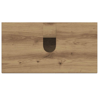 Bathroom Sink Cabinet DELFT Artisan Oak 59.5 x 31.5x 59 cm