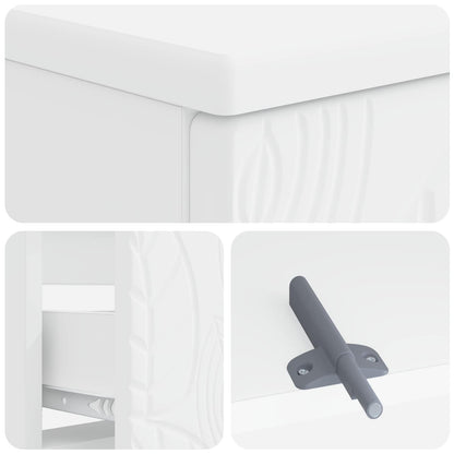 Bathroom Sink Cabinet DELFT White 82 x 41x 59 cm