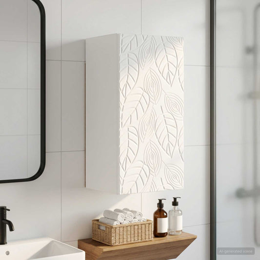 Bathroom Wall Cabinet DELFT White 30 x 31 x 59 cm