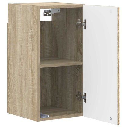 Bathroom Wall Cabinet DELFT Sonoma Oak 30 x 31 x 59 cm