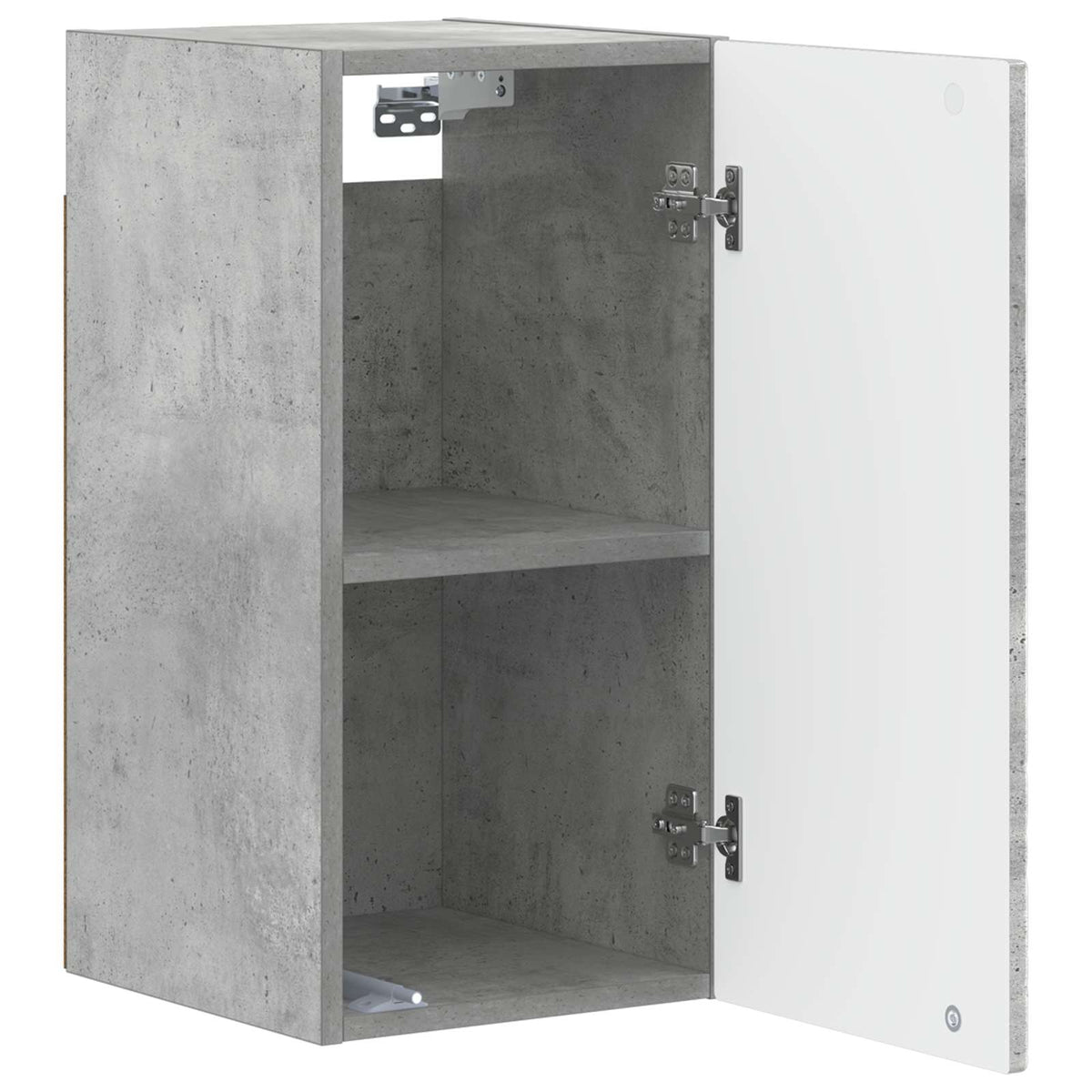 Bathroom Wall Cabinet DELFT Concrete Grey 30 x 31 x 59 cm