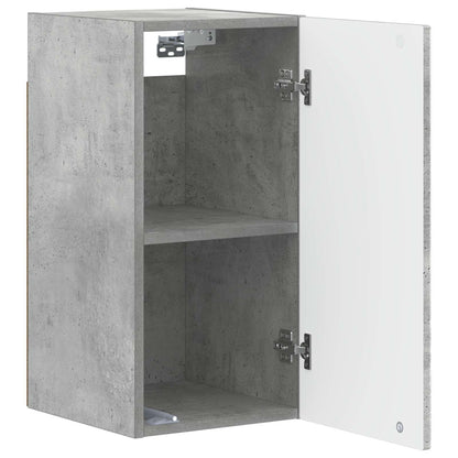 Bathroom Wall Cabinet DELFT Concrete Grey 30 x 31 x 59 cm