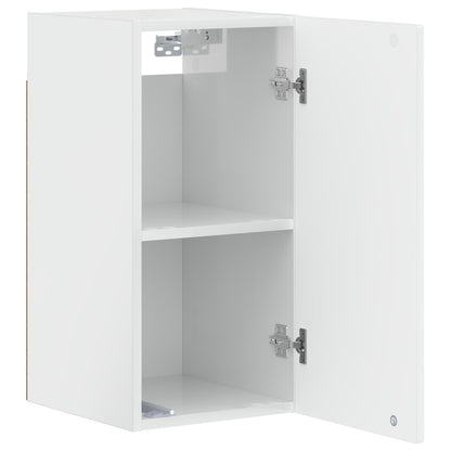 Bathroom Wall Cabinet DELFT High Gloss White 30 x 31 x 59 cm