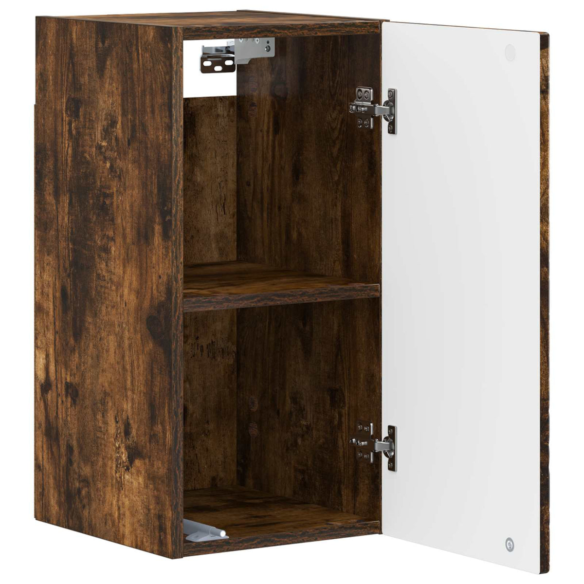 Bathroom Wall Cabinet DELFT Smoked Oak 30 x 31 x 59 cm