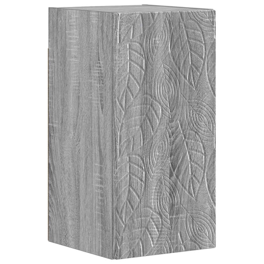 Bathroom Wall Cabinet DELFT Grey Sonoma 30 x 31 x 59 cm