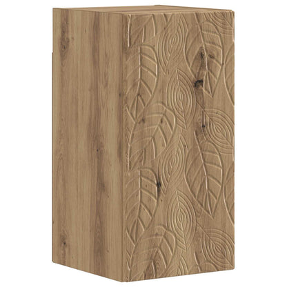 Bathroom Wall Cabinet DELFT Artisan Oak 30 x 31 x 59 cm