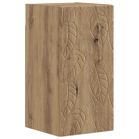 Bathroom Wall Cabinet DELFT Artisan Oak 30 x 31 x 59 cm