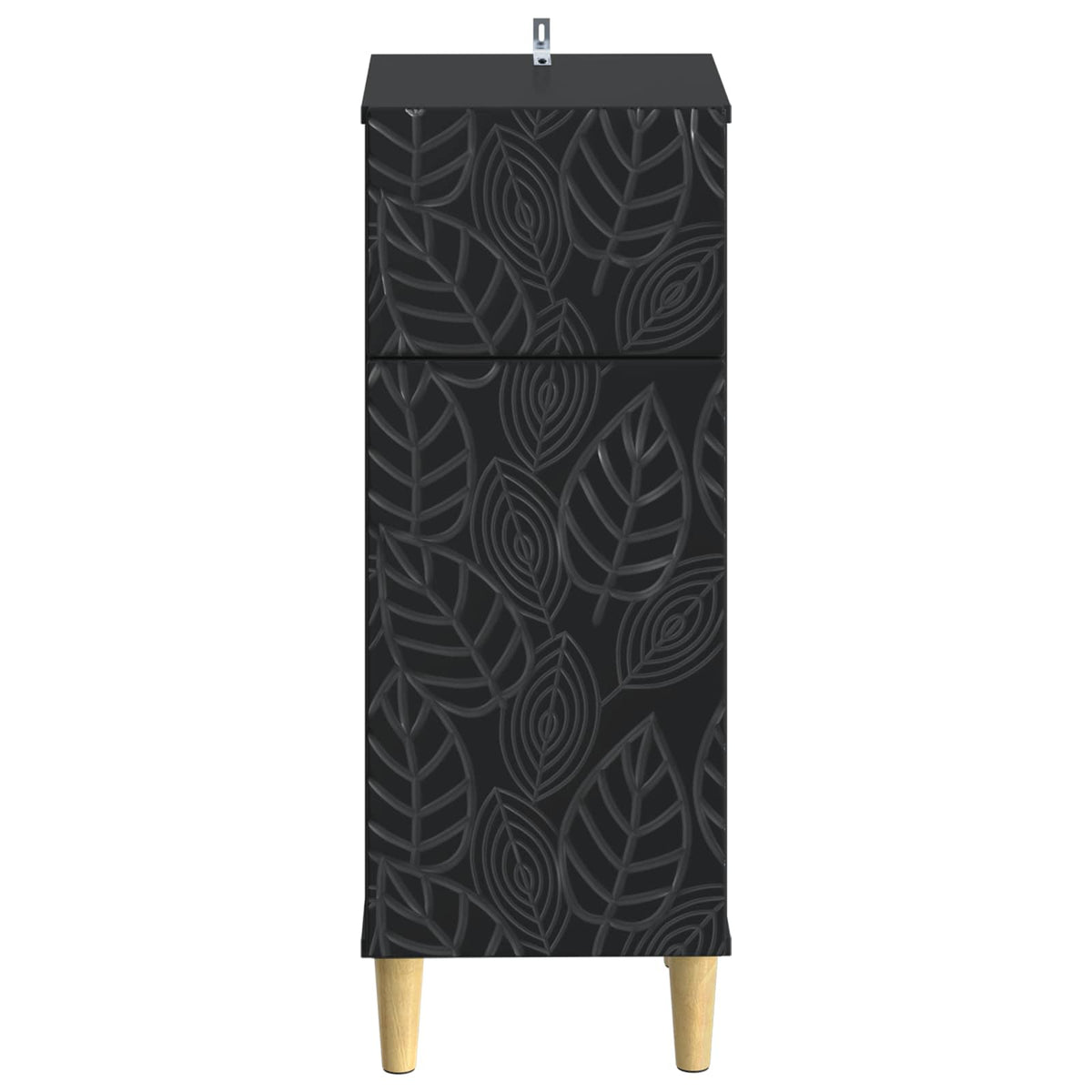 Bathroom Storage Cainet DELFT Black 30 x 31 x 80 cm