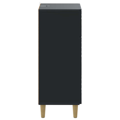 Bathroom Storage Cainet DELFT Black 30 x 31 x 80 cm