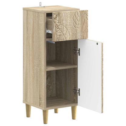 Bathroom Storage Cainet DELFT Sonoma Oak 30 x 31 x 80 cm