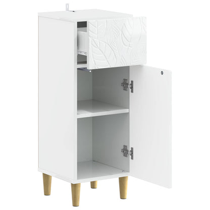 Bathroom Storage Cainet DELFT High Gloss White 30 x 31 x 80 cm