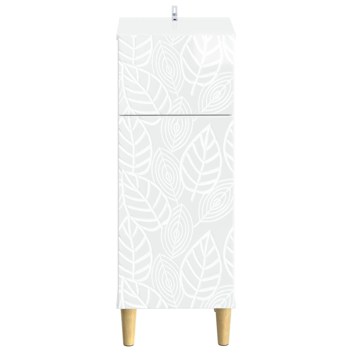 Bathroom Storage Cainet DELFT High Gloss White 30 x 31 x 80 cm