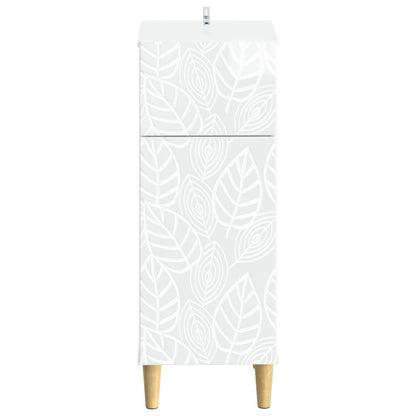 Bathroom Storage Cainet DELFT High Gloss White 30 x 31 x 80 cm