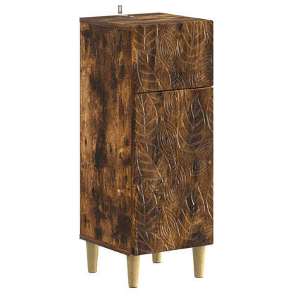 Bathroom Storage Cainet DELFT Smoked Oak 30 x 31 x 80 cm