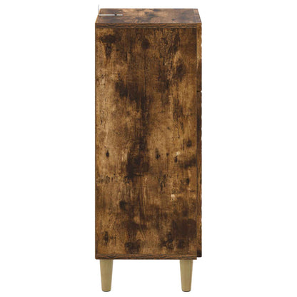 Bathroom Storage Cainet DELFT Smoked Oak 30 x 31 x 80 cm