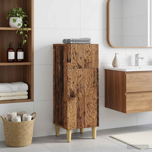 Bathroom Storage Cainet DELFT Old Wood 30 x 31 x 80 cm