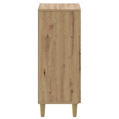 Bathroom Storage Cainet DELFT Artisan Oak 30 x 31 x 80 cm