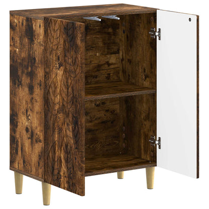 Bathroom Storage Cainet DELFT Smoked Oak 59.5 x 31 x 80 cm