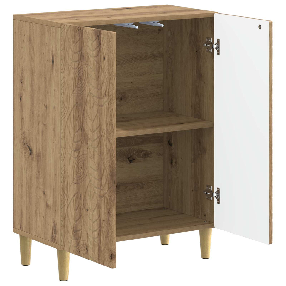 Bathroom Storage Cainet DELFT Artisan Oak 59.5 x 31 x 80 cm