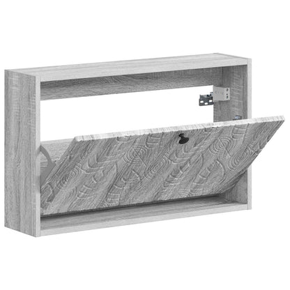 Wall-Mounted Shoe Cabinet DELFT 71 x 17 x 43 cm Engineered Wood
