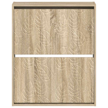 Wall-Mounted Shoe Cabinet DELFT 71 x 17 x 86 cm Engineered Wood