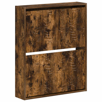 Wall-Mounted Shoe Cabinet DELFT 71 x 17 x 86 cm Engineered Wood