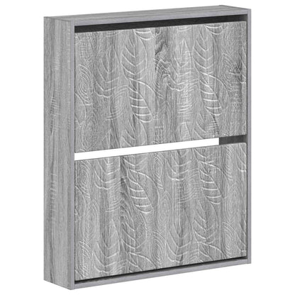 Wall-Mounted Shoe Cabinet DELFT 71 x 17 x 86 cm Engineered Wood