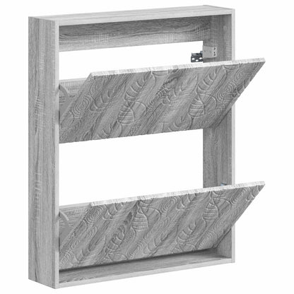 Wall-Mounted Shoe Cabinet DELFT 71 x 17 x 86 cm Engineered Wood