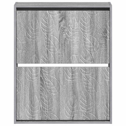 Wall-Mounted Shoe Cabinet DELFT 71 x 17 x 86 cm Engineered Wood