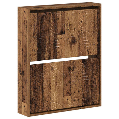 Wall-Mounted Shoe Cabinet DELFT 71 x 17 x 86 cm Engineered Wood