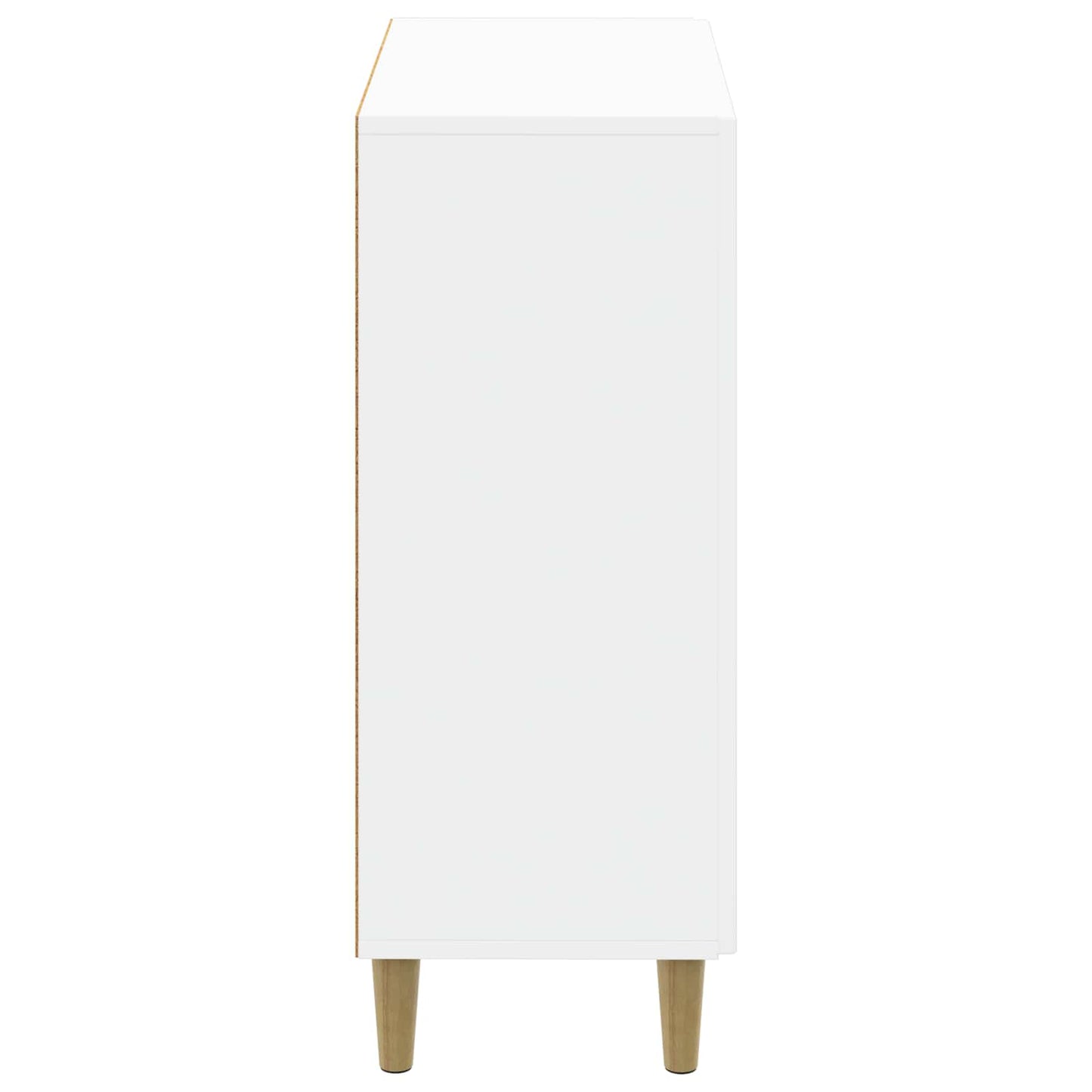 Shoe Cabinet DELFT 59.5 x 39.5 x 90 cm Engineered Wood White