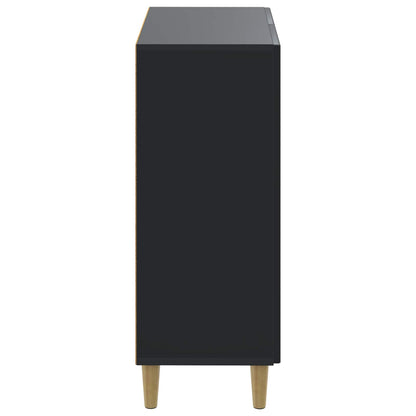 Shoe Cabinet DELFT 59.5 x 39.5 x 90 cm Engineered Wood Black