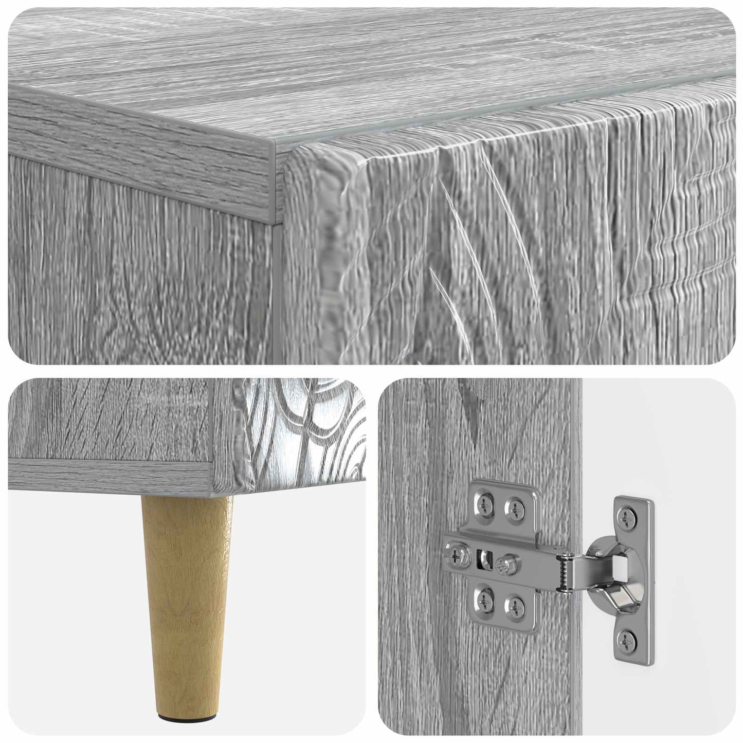 Shoe Cabinet DELFT 59.5 x 39.5 x 90 cm Engineered Wood