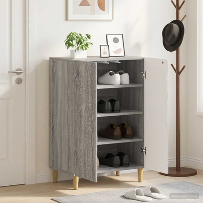 Shoe Cabinet DELFT 59.5 x 39.5 x 90 cm Engineered Wood